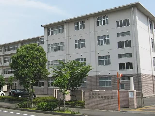 島田工業高校の外観