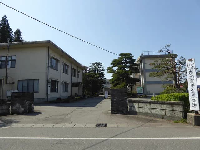 庄内農業高校の外観