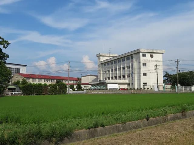庄内総合高校の外観