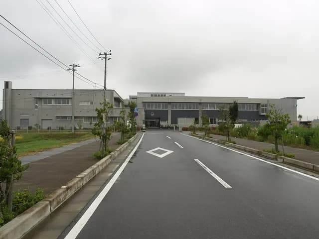相馬総合高校の外観