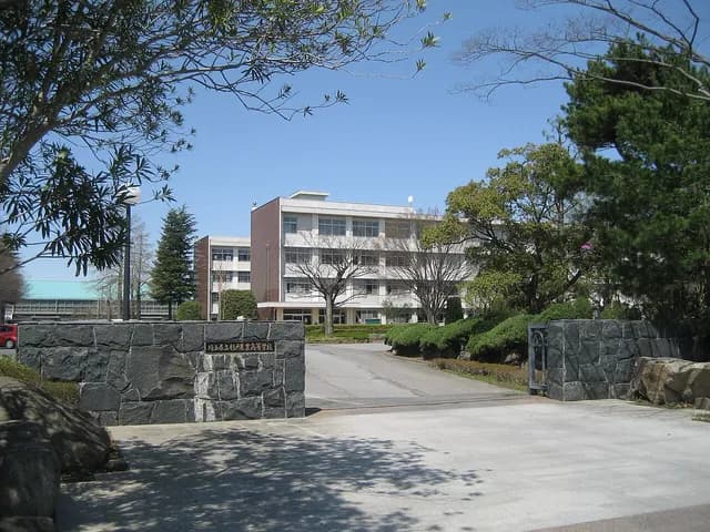 杉戸農業高校の外観