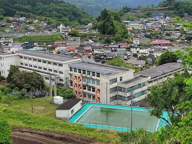 高千穂高校の外観