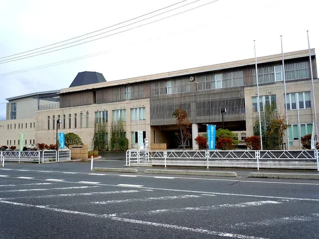 高畠高校の外観