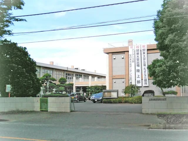 所沢北高校の外観