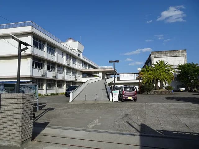 和歌山北高校の外観