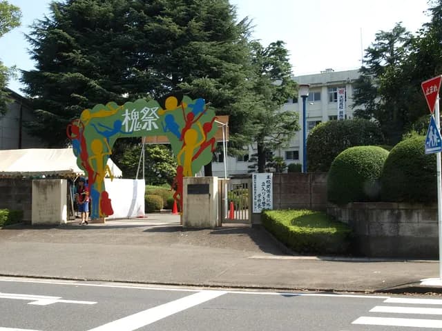 大和高校の外観