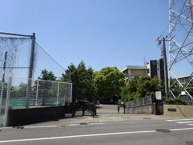 八千代高校の外観