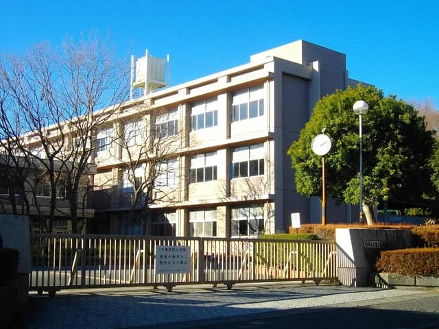 富士宮西高校の外観