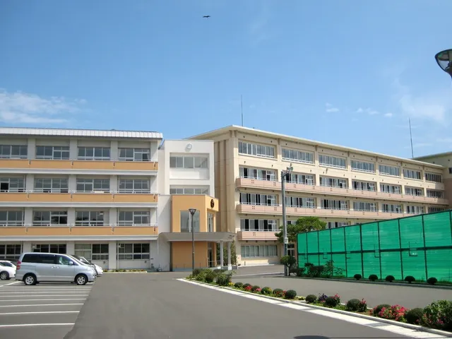 一関第一高校の外観