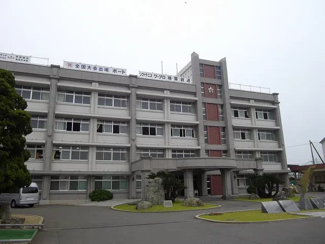 今治北高校の外観