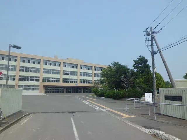 石狩翔陽高校の外観