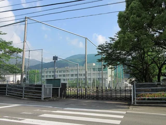 小松島西高校勝浦校の外観