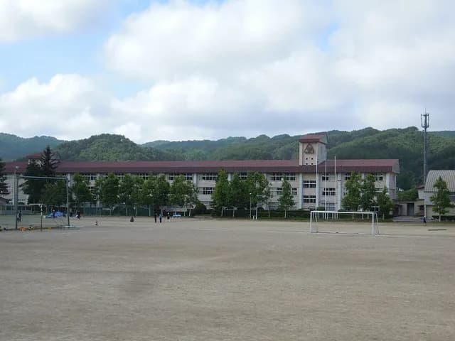 久慈高校の外観