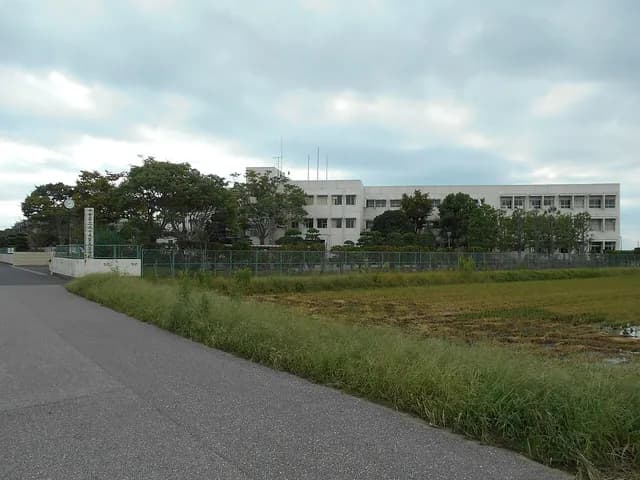 九十九里高校の外観