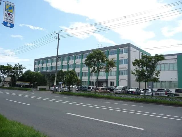 釧路明輝高校の外観