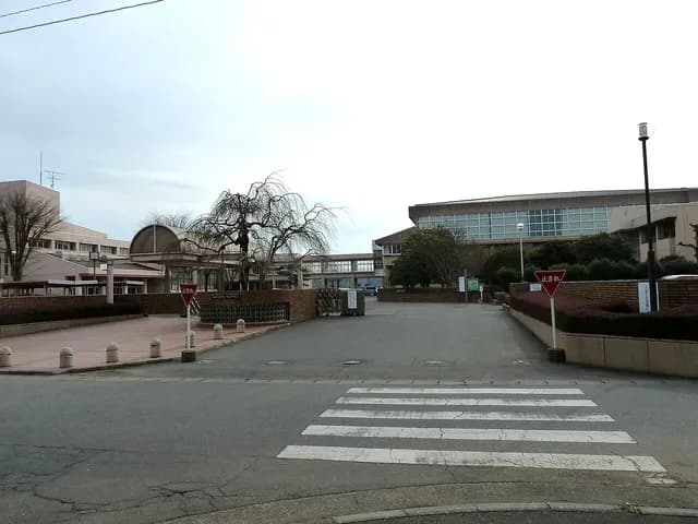 水戸桜ノ牧高校の外観