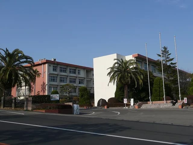 宮崎西高校の外観