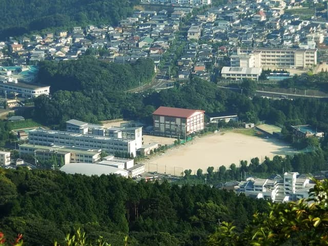 長崎北高校の外観
