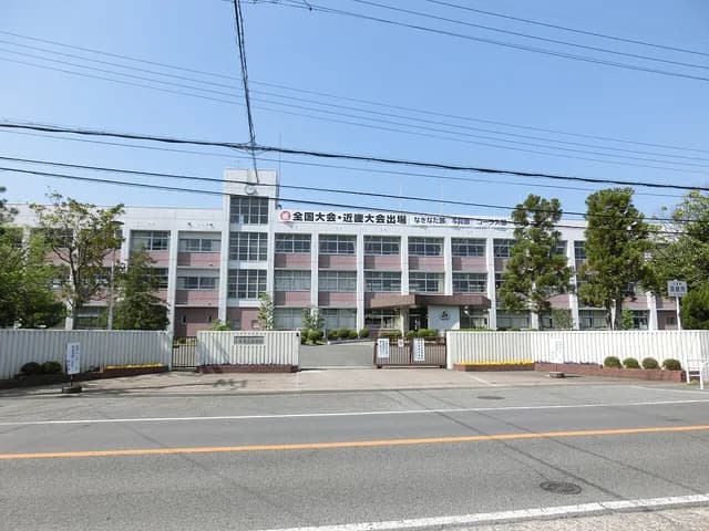 二階堂高校の外観