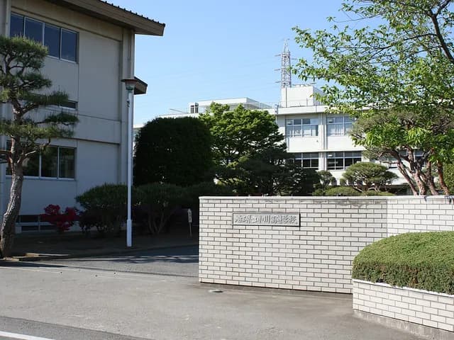 小川高校の外観