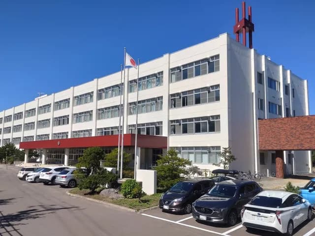 小樽潮陵高校の外観