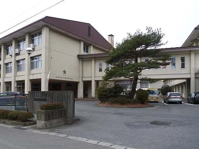 大槌高校の外観