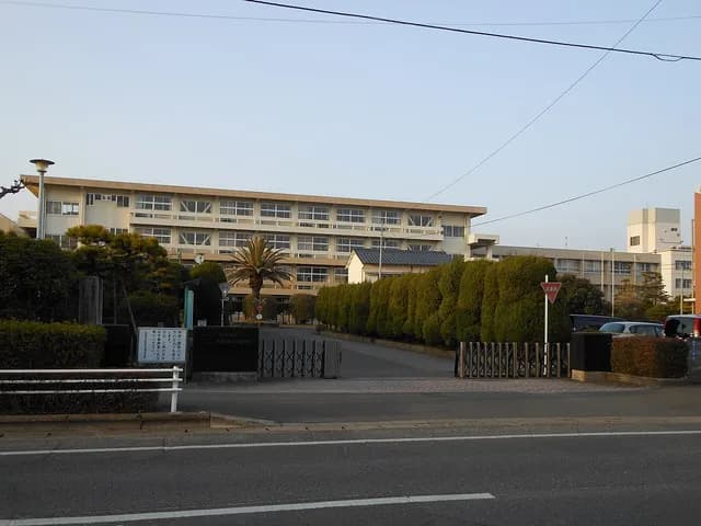 佐賀西高校の外観