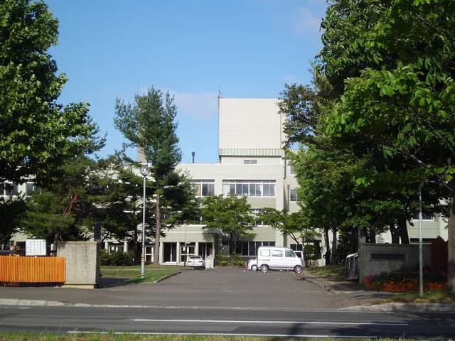 札幌工業高校の外観