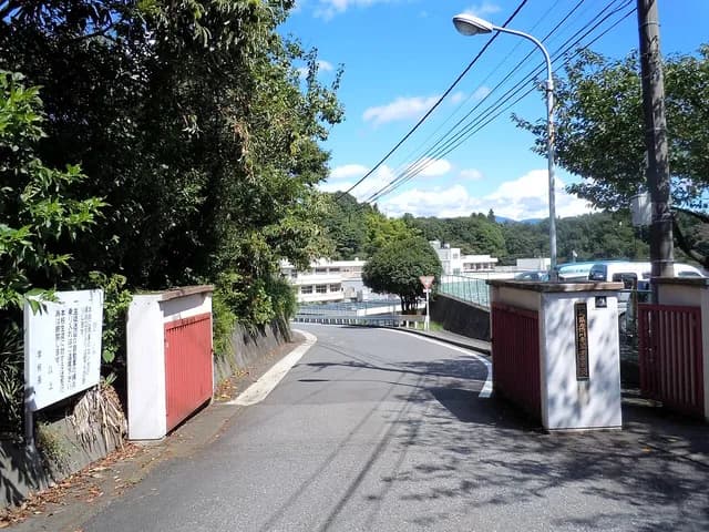 渋川青翠高校の外観