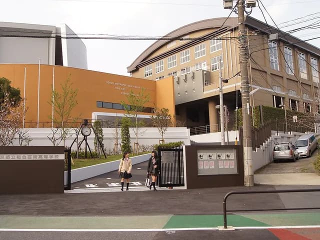 総合芸術高校の外観