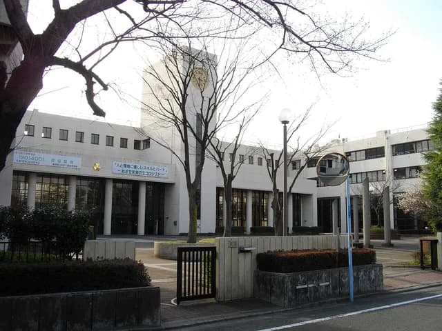 杉並工科高校の外観