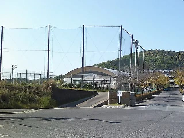 高松北高校の外観
