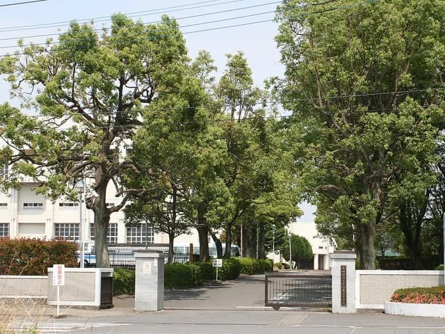 高崎経済大学附属高校の外観