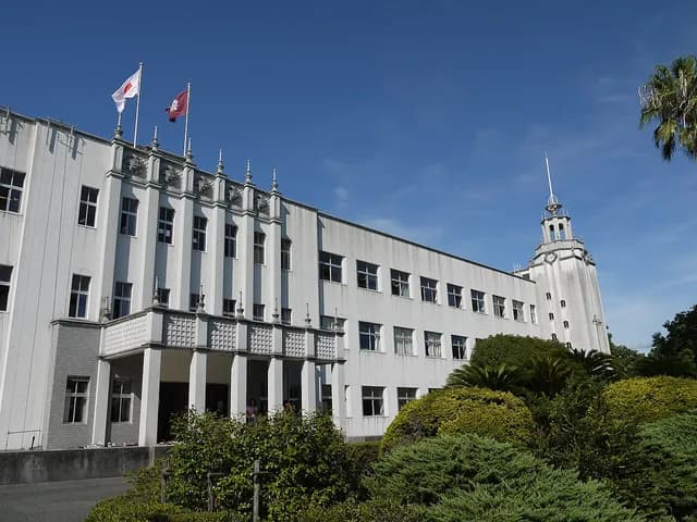 玉名高校の外観
