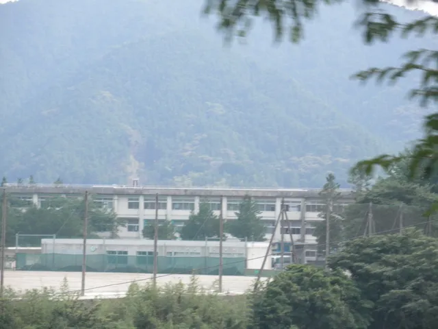 那賀高校の外観