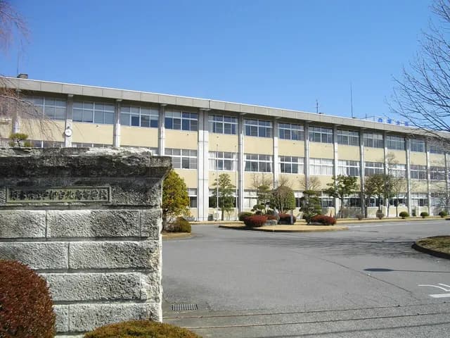 宇都宮北高校の外観