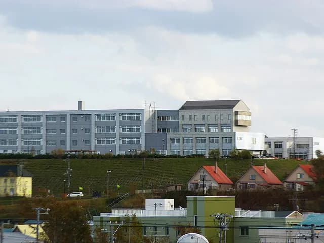 稚内高校の外観
