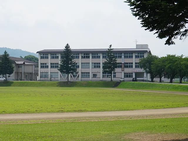 湯沢翔北高校雄勝校の外観