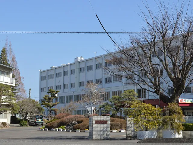 藤枝北高校の外観