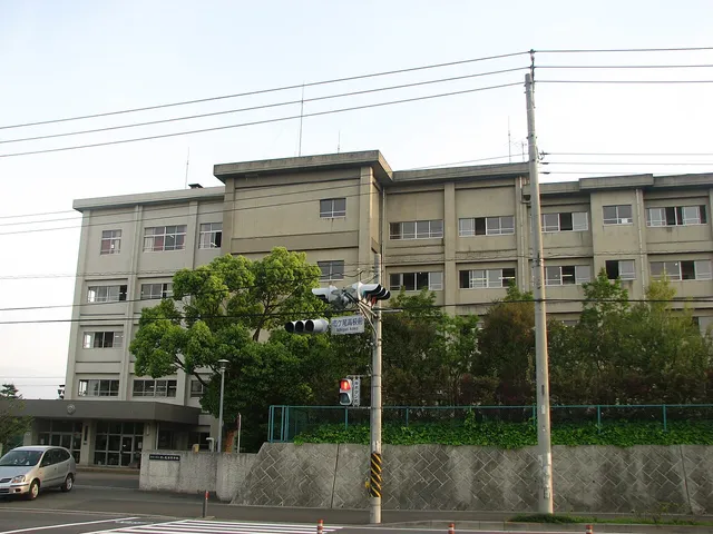 市ケ尾高校の外観