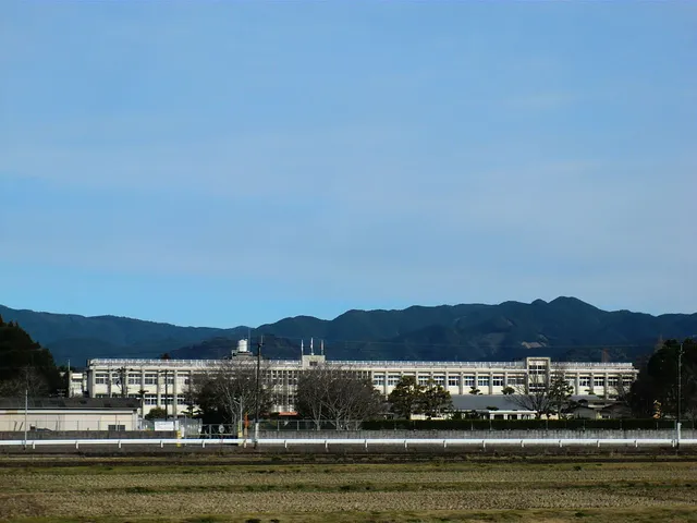 伊佐農林高校の外観