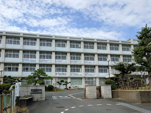 磐田北高校の外観