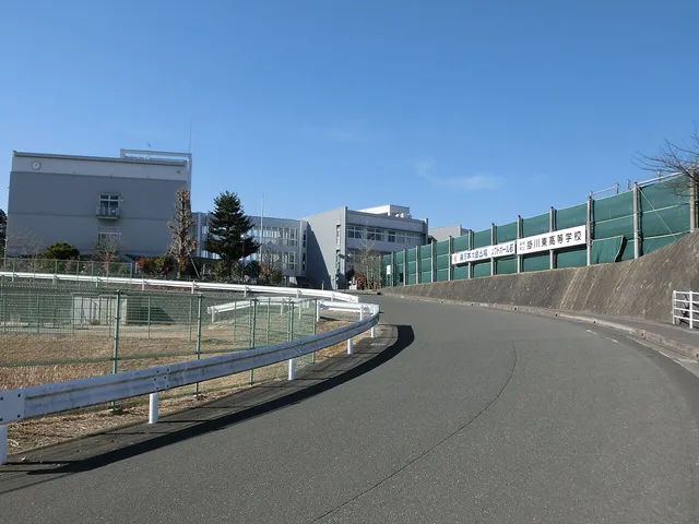 掛川東高校の外観