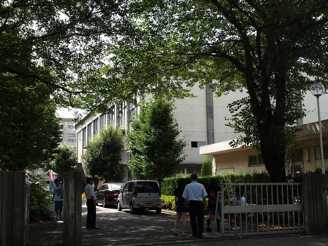 上溝南高校の外観