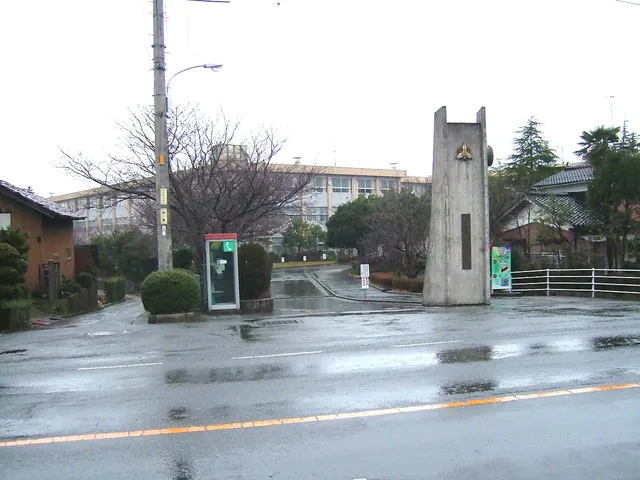 倉吉西高校の外観