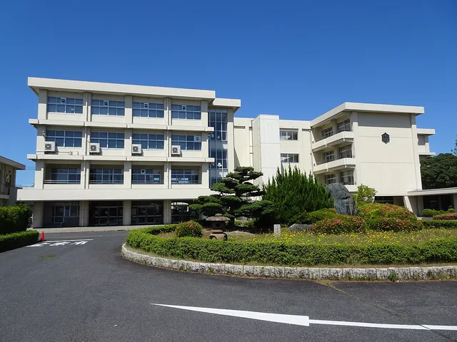 松江農林高校の外観