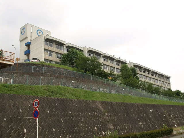 二宮高校の外観