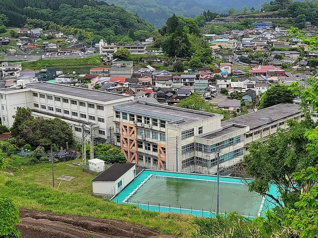 高千穂高校の外観