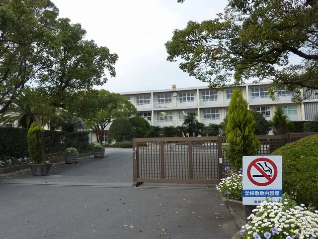 高鍋高校の外観