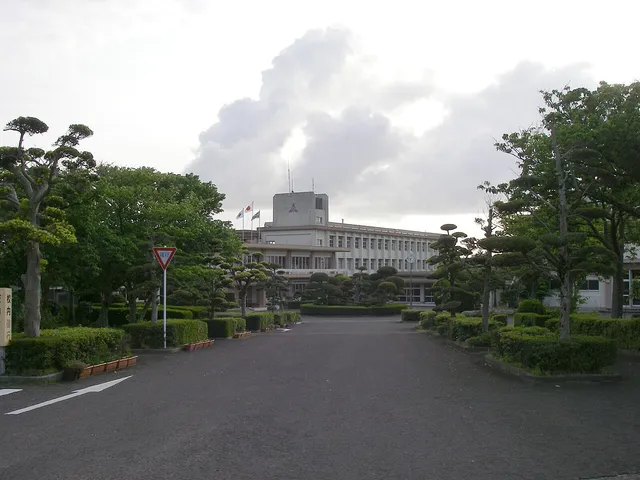 種子島中央高校の外観